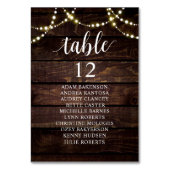 Binddiner, roestrijke gasten kaart (Voorkant)