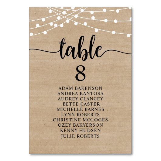 Binddiner, roestrijke gasten kaart (Voorkant)