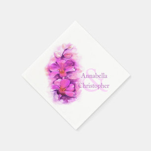 Binddrager voor orchidee waterverf servetten