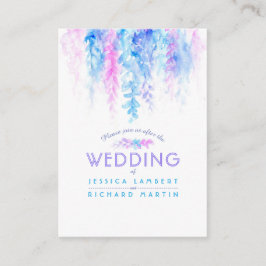 Bindende blauwe bloemenkast info bijlage kaart