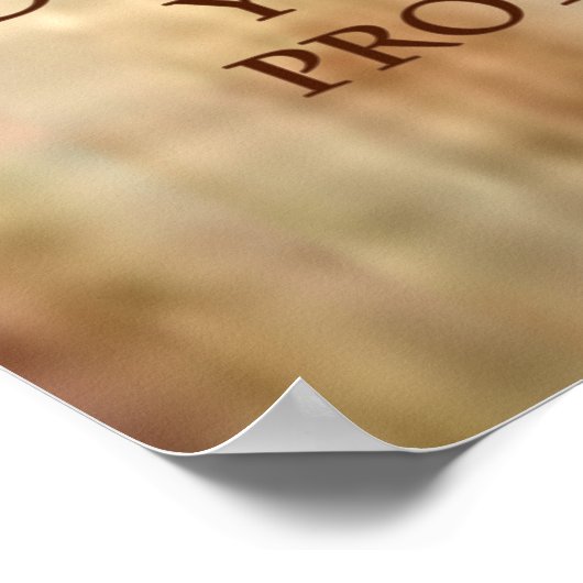 Bindende gebeden voor breukstrepen. poster (Hoek)