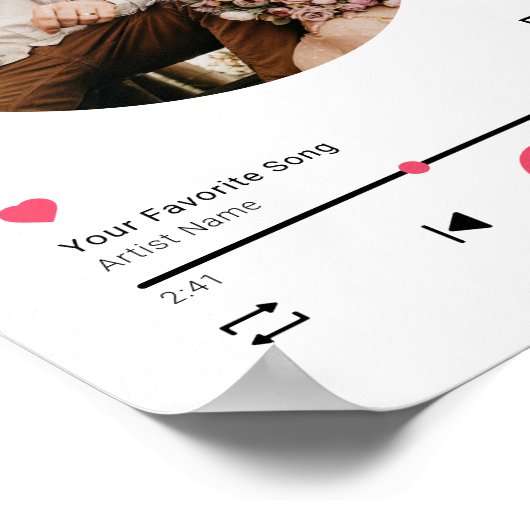 Bindende muziek - QR-code Jubileum Poster (Hoek)