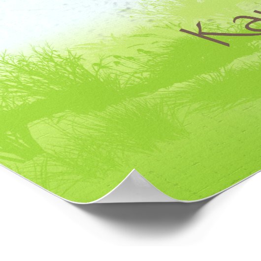 Bindende parapafdrukstructuur poster (Hoek)