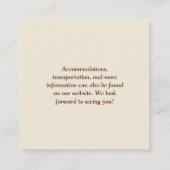 Bindende QR-code beige Informatiekaartje (Achterkant)