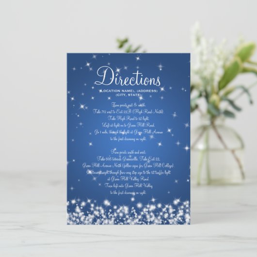 Bindende rijrichtingen Winterblauw Informatiekaartje (Staand voorkant)