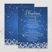 Bindende rijrichtingen Winterblauw Informatiekaartje (Voorkant / Achterkant)