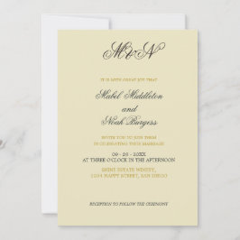 Bindende Romantische foto Neutrale Kleur Kaart