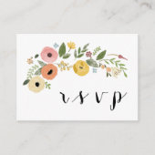 Bindende RSVP QR Code Response Kaart (Voorkant)