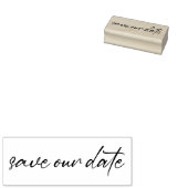 Bindende typografische kalligrafie bespaart onze d rubberstempel (Gestempeld)