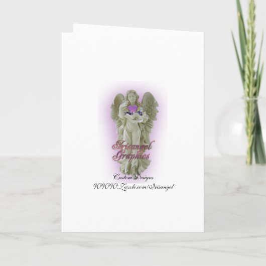 Bindende uitnodiging witte rozen en parels (Achterkant)