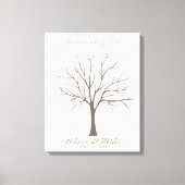 Bindende vingerafdrukstructuur - Klassiek Canvas Afdruk (Voorkant)