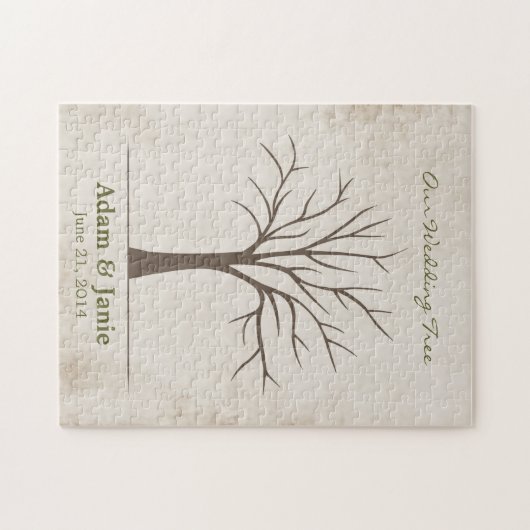 Bindende vingerafdrukstructuur - Puzzle Legpuzzel (Horizontaal)