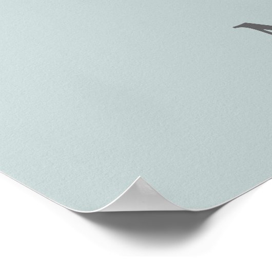 Bindende vingerafdrukstructuur - vierkant blauw poster (Hoek)