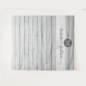 Bindfotoachtergrond - Rustic White Wood Shiplap Wandkleed (Voorkant (horizontaal))