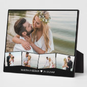 Bindfotocollage met Zigzag Afbeelding Strip Fotoplaat (Zijkant)