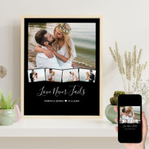 Bindfotocollage Zigzag Afbeelding Strip Aangepast