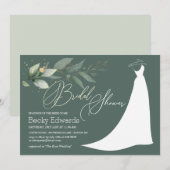 Bindgans, Vrijgezellenfeest van groenbladerblad Kaart (Voorkant / Achterkant)