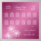 Bindgasser Zomer Sparkle Roos Roze Poster (Voorkant)