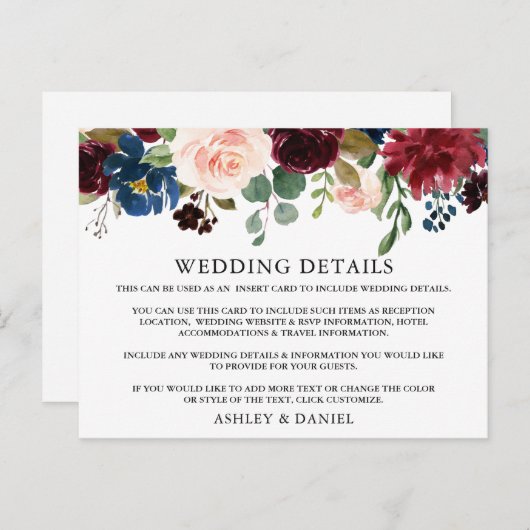 Bindgegevens Waterverf Kaart inlassing (Voorkant / Achterkant)