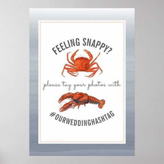 Bindhashtag — Snel Waterverf tekenen Poster (Voorkant)