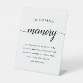 Bindherdenking Reclamebord Met Voetstuk (Voorkant)