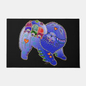 BINDI CHOW FAMILIE - DEURMAT kies maat (Voorkant)