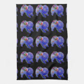 BINDI chow familie ringside handdoek / keukenhandd (Verticaal)