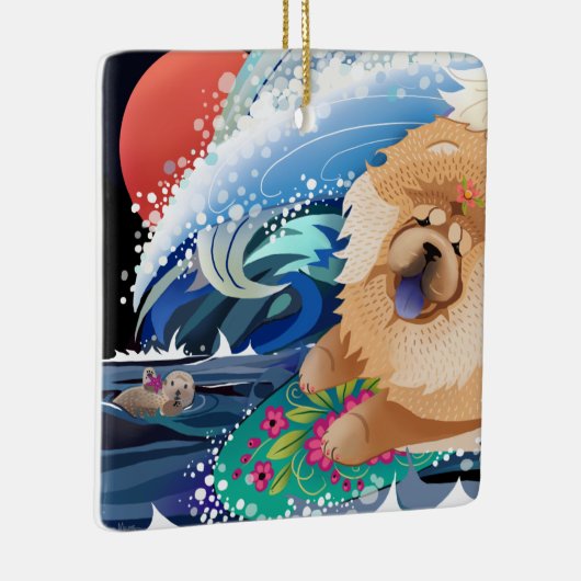 BINDI CHOWABUNGA Chow-Ornament Keramisch Ornament (Rechts)