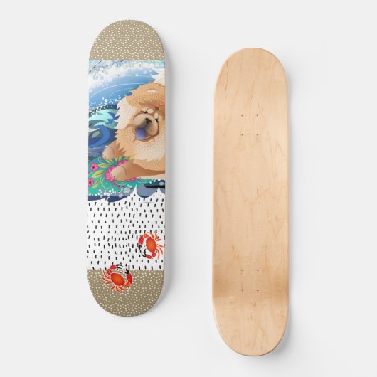 BINDI CHOWABUNGA - Chow skateboard deck/wielen opt (Voorkant)