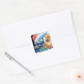BINDI CHOWABUNGA - Chow surfer stickers (Envelop)