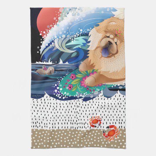 BINDI CHOWABUNGA - Knuffel keuken of show handdoek (Verticaal)