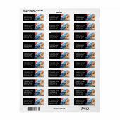 BINDI CHOWABUNGA- Retouradreslabels aanpassen Etiket (Full Sheet)