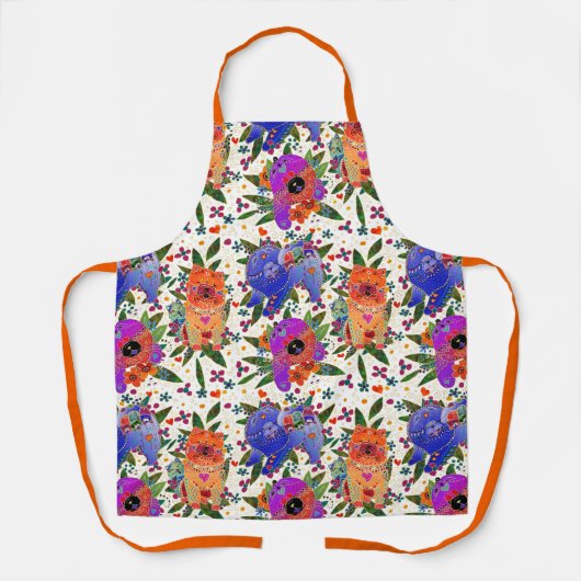 BINDI CHOWS - all-over print schort (Voorkant)