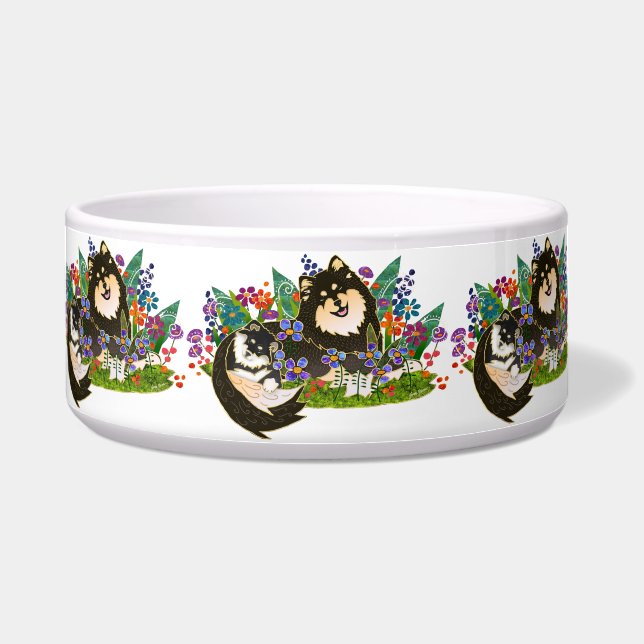 BINDI Finse Lapphund bowl Voerbakje (Voorkant)