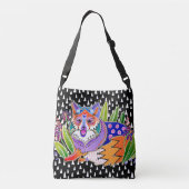 BINDI FOX-kruislichaamzak of -canvas tas (Achterkant)
