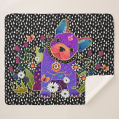 BINDI FRENCH BULLDOG sherpa blanket 3 maten Sherpa Deken (Voorkant (horizontaal))