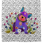 BINDI FRENCHIE, Frans douchegordijn voor honden (Voorkant)