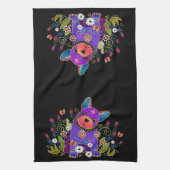 BINDI FRENCHIE ringside handdoek/keukenhanddoek Theedoek (Verticaal)