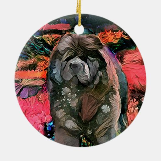 BINDI GARDEN PARTY Chow ornament (Achterkant)