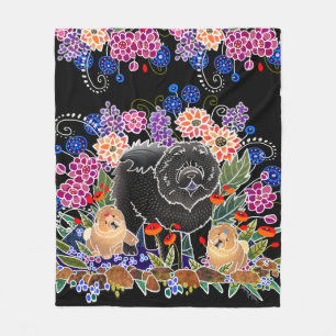BINDI GARDEN PARTY - fleece goot Deken