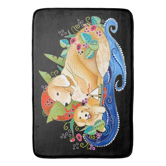 BINDI GOLDEN RETRIEVER BADMAT (Voorkant Verticaal)