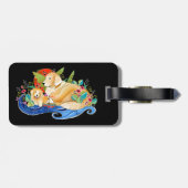 BINDI GOLDEN RETRIEVER BAGAGELABEL (Achterkant horizontaal)