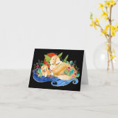 BINDI GOLDEN RETRIEVER KAART (Gele Bloem)