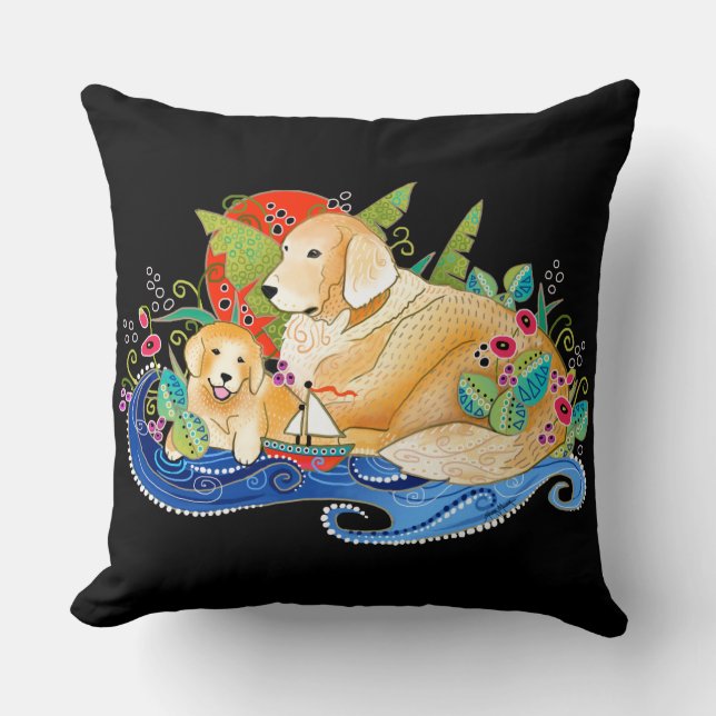 BINDI GOLDEN RETRIEVER KUSSEN (Voorkant)