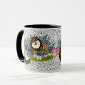 BINDI LAPPY Finnish Lapphund 11 OZ MOK (Voorkant links)