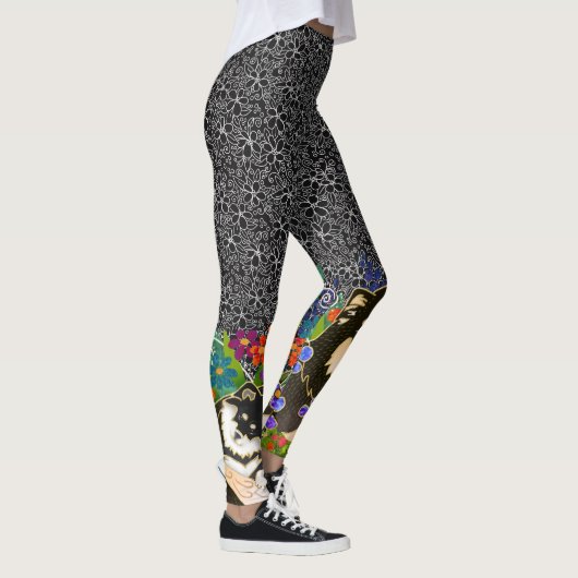 BINDI LAPPY Finse Lapphund designer leggings (Rechts)