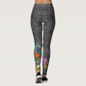 BINDI LAPPY Finse Lapphund designer leggings (Achterkant)