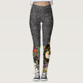 BINDI LAPPY Finse Lapphund designer leggings (Voorkant)