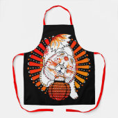 BINDI MI TANG Chow All-Over Print Schort (Voorkant)