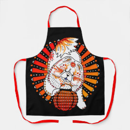 BINDI MI TANG Chow All-Over Print Schort